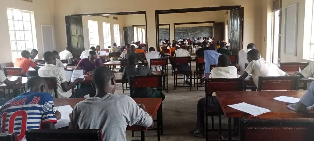 Learners during lessons at Lwebitakuli Seed Secondary School